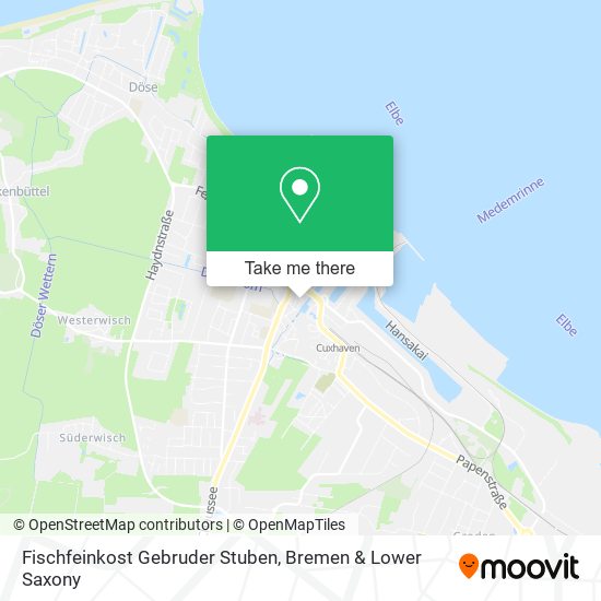 Fischfeinkost Gebruder Stuben map
