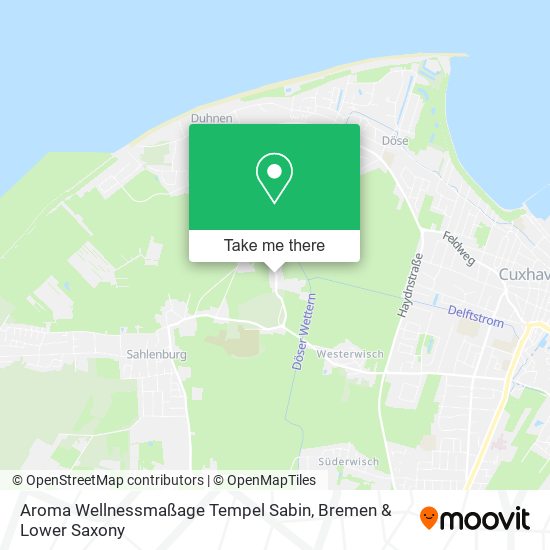 Aroma Wellnessmaßage Tempel Sabin map