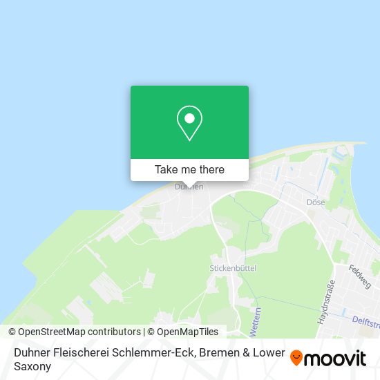 Duhner Fleischerei Schlemmer-Eck map