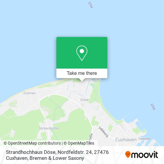 Strandhochhaus Döse, Nordfeldstr. 24, 27476 Cuxhaven map