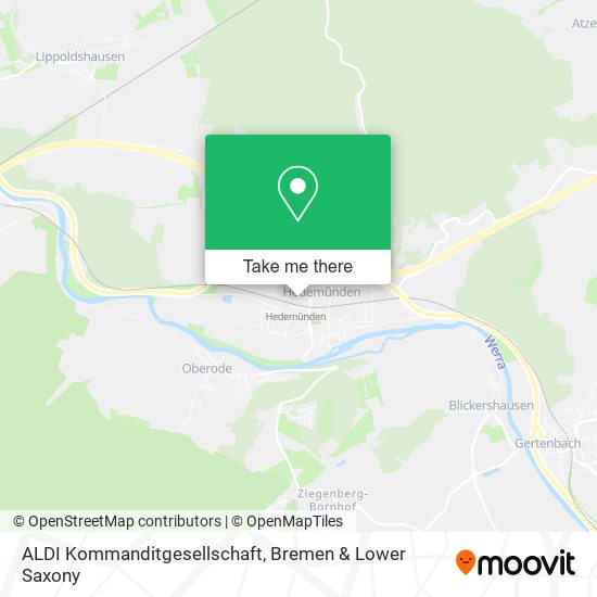 ALDI Kommanditgesellschaft map