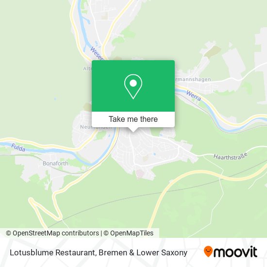 Lotusblume Restaurant map