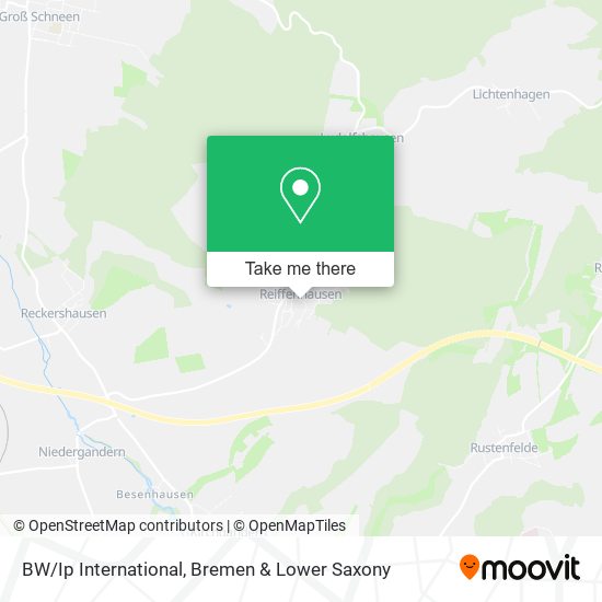BW/Ip International map
