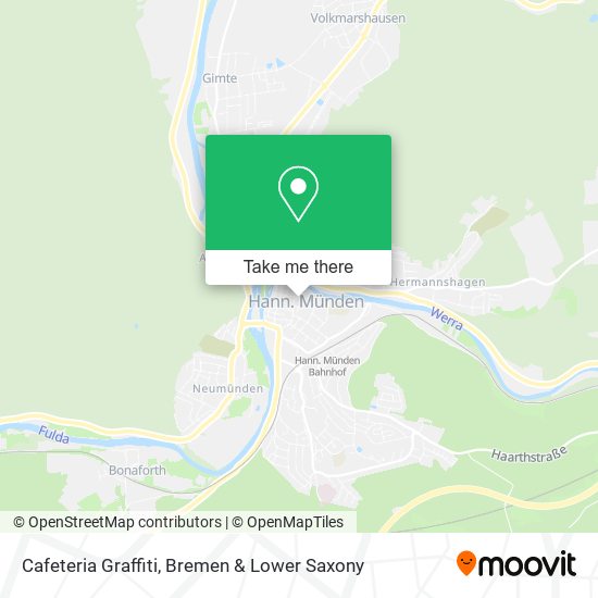 Cafeteria Graffiti map