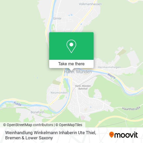 Weinhandlung Winkelmann Inhaberin Ute Thiel map