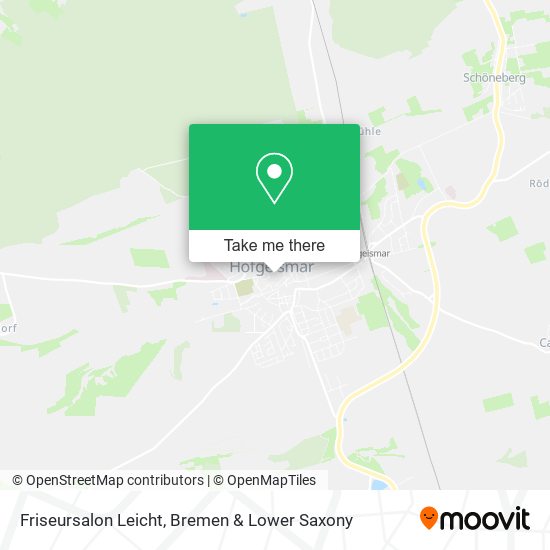 Friseursalon Leicht map