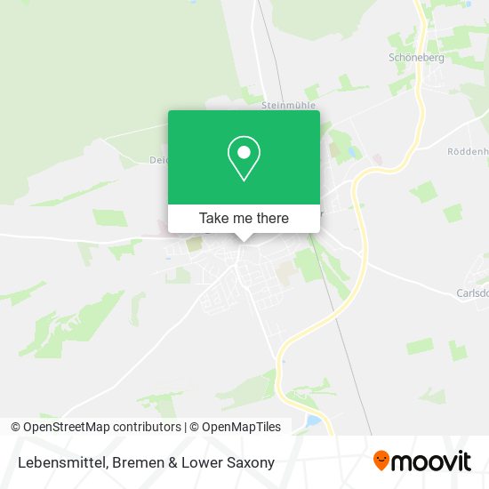 Lebensmittel map