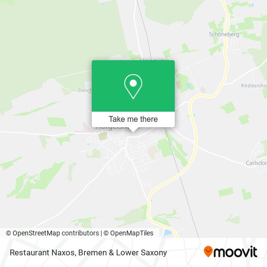 Restaurant Naxos map