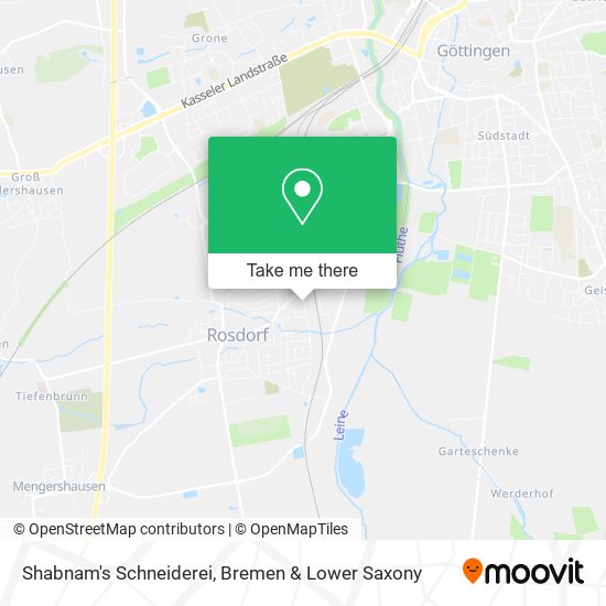 Shabnam's Schneiderei map