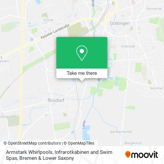 Armstark Whirlpools, Infrarotkabinen and Swim Spas map