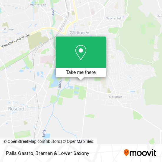 Palis Gastro map