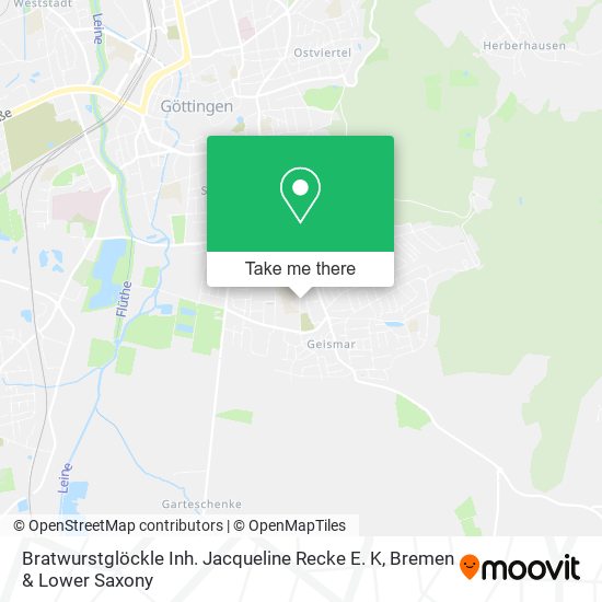 Bratwurstglöckle Inh. Jacqueline Recke E. K map