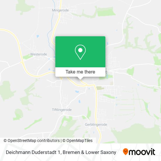 Deichmann Duderstadt 1 map