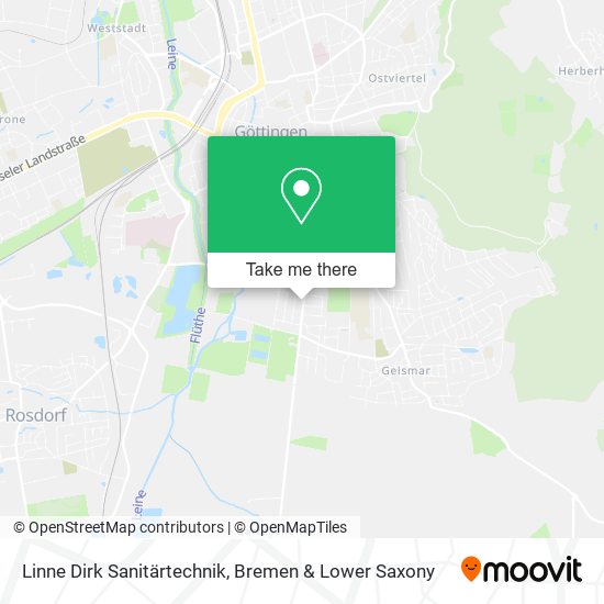Linne Dirk Sanitärtechnik map