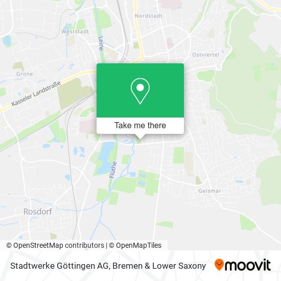 Stadtwerke Göttingen AG map