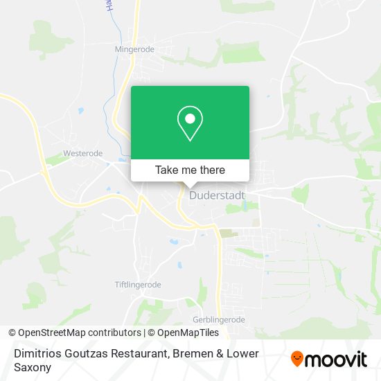 Dimitrios Goutzas Restaurant map