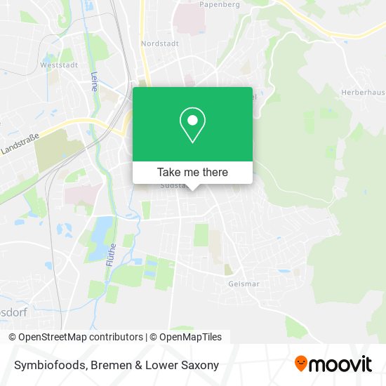 Symbiofoods map
