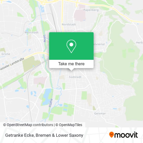 Getranke Ecke map
