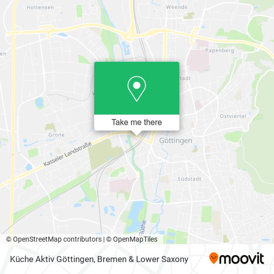 Küche Aktiv Göttingen map