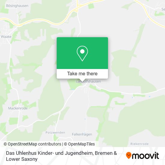 Das Uhlenhus Kinder- und Jugendheim map
