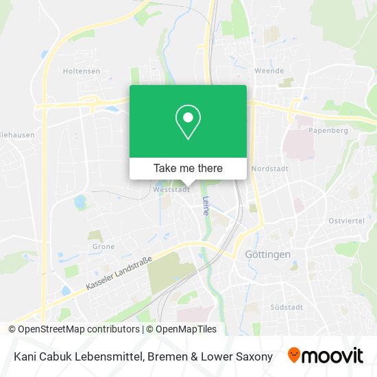 Kani Cabuk Lebensmittel map
