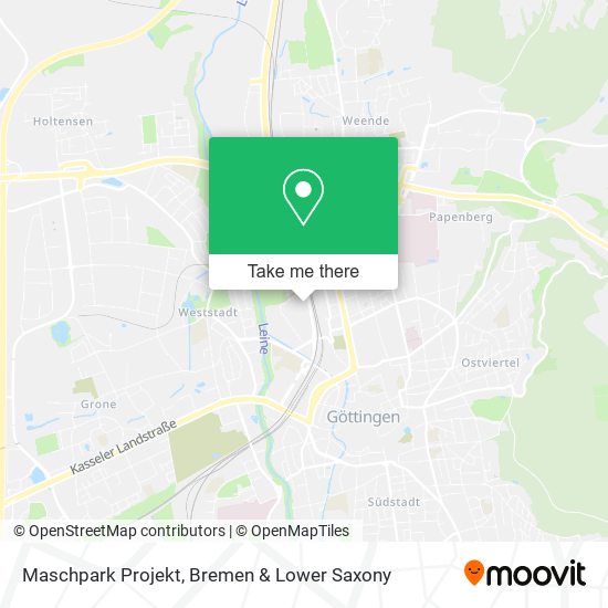 Maschpark Projekt map