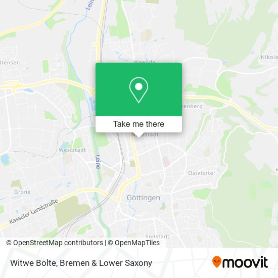 Witwe Bolte map