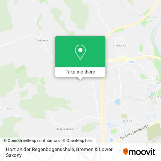Hort an der Regenbogenschule map