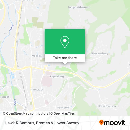 Hawk R-Campus map
