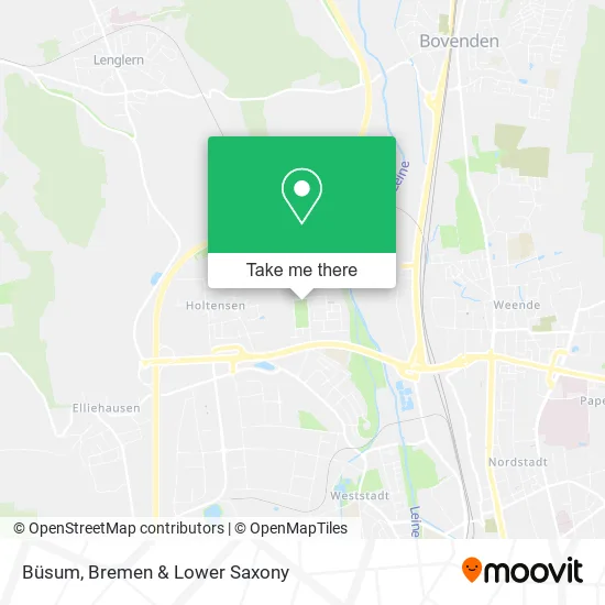 Büsum map