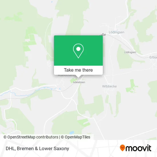 DHL map