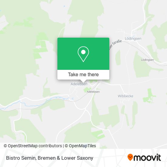 Bistro Semin map