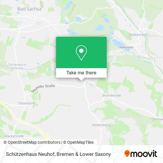Schützenhaus Neuhof map