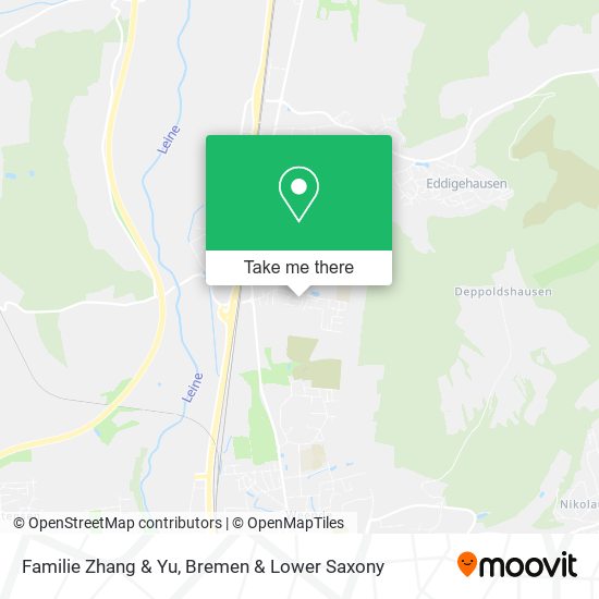 Familie Zhang & Yu map