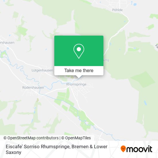 Eiscafe' Sorriso Rhumspringe map