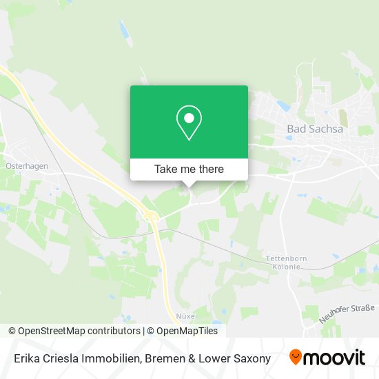 Erika Criesla Immobilien map