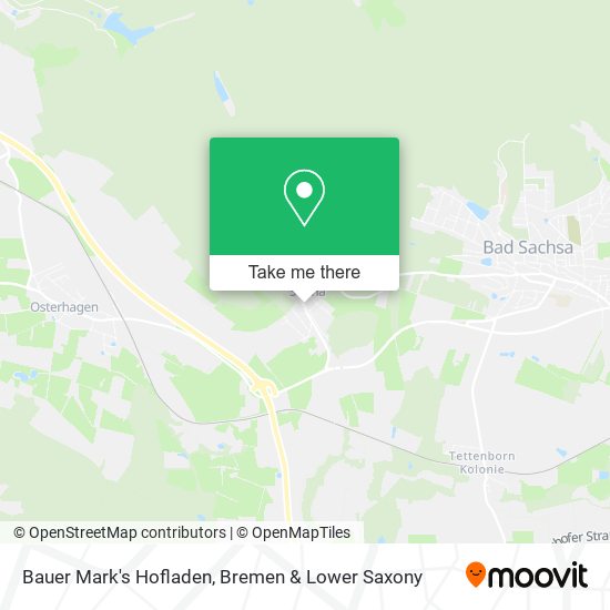Bauer Mark's Hofladen map