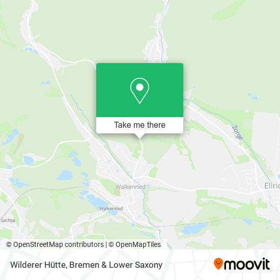 Wilderer Hütte map
