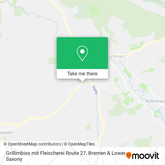 Grillimbiss mit Fleischerei Route 27 map