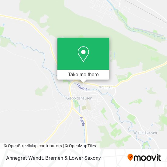 Annegret Wandt map