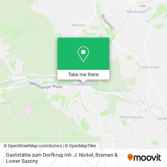 Gaststätte zum Dorfkrug Inh. J. Nickel map