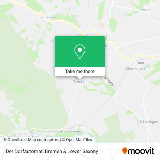 Der Dorfautomat map