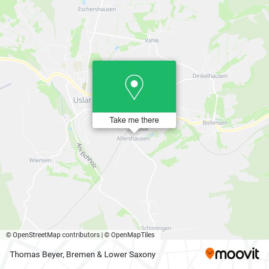 Thomas Beyer map
