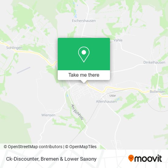Ck-Discounter map