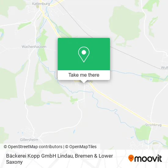 Карта Bäckerei Kopp GmbH Lindau