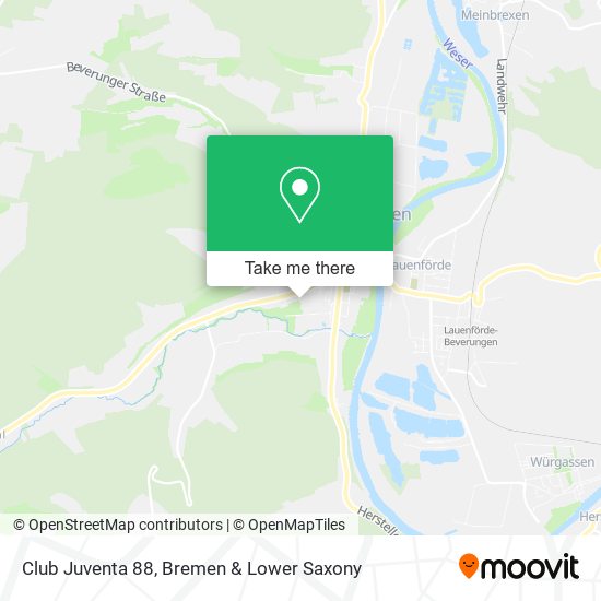 Club Juventa 88 map