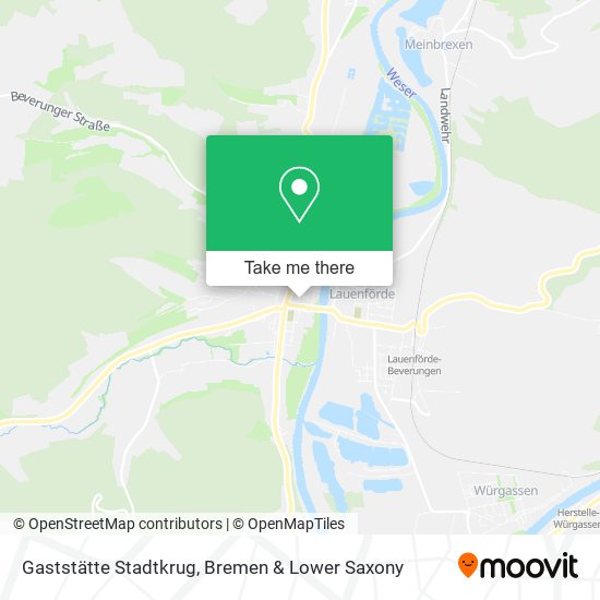 Gaststätte Stadtkrug map