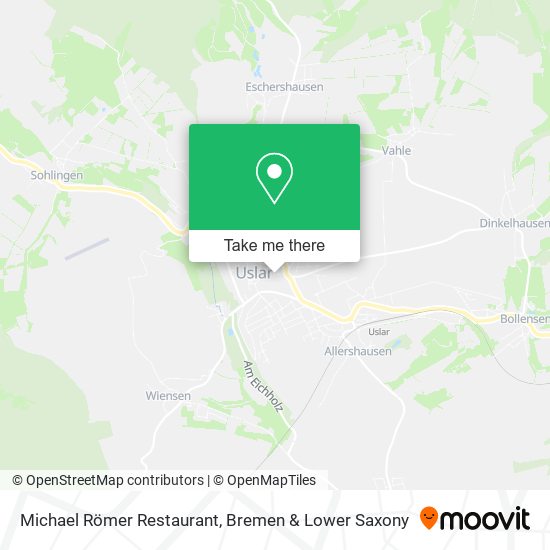 Michael Römer Restaurant map