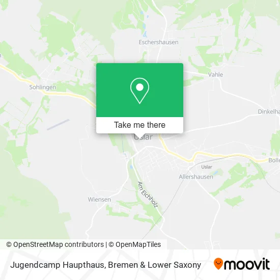 Jugendcamp Haupthaus map