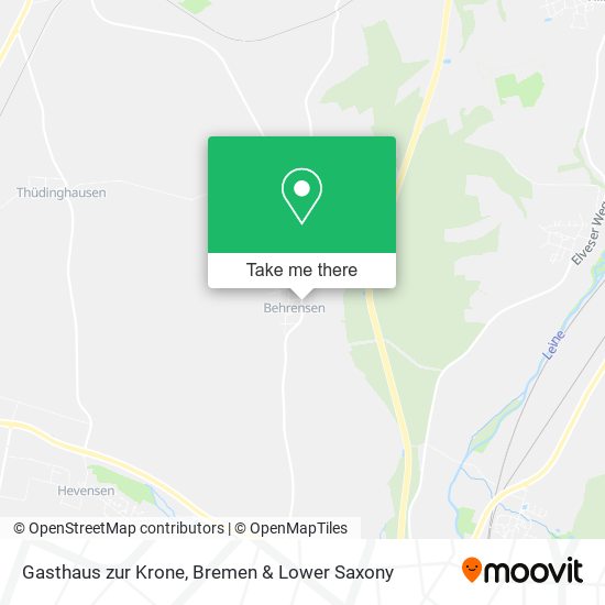 Gasthaus zur Krone map